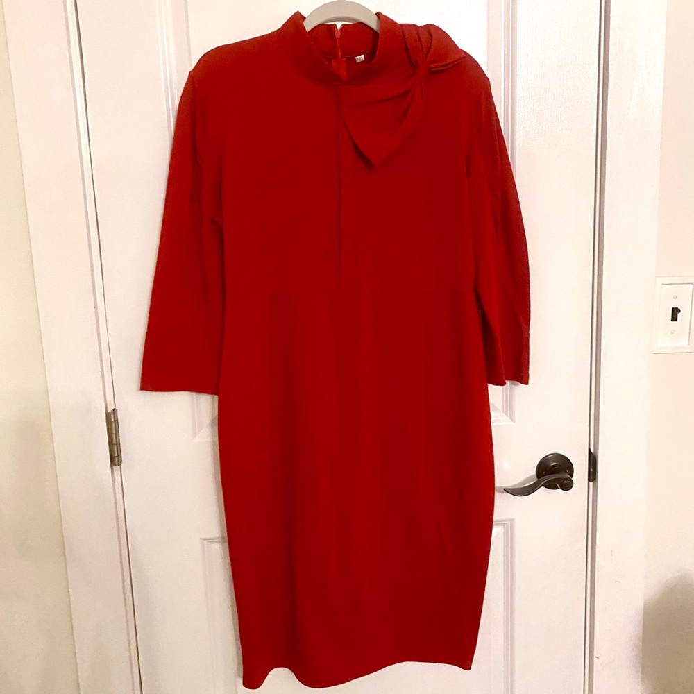 Red Dress with Bow!